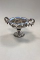 Danam Antik 
presents: 
Beautifull 
Old Silver 
Empire Bowl 
with handles