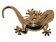 Antik K 
presents: 
Givenchy 
Large gilded 
brooch of a 
lizard