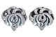 Antik K 
presents: 
Hugo Grün 
silver
Earclips from 
1950-1960