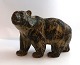 Royal Copenhagen. Bjørn. Knud Kyhn. No. 20155.  Længde 18 cm. Højde 14 cm. (1 
sortering)