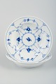 Royal 
Copenhagen 
Musselmalet 
Riflet. 
To dybe 
tallerkner.