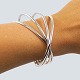Antik 
Damgaard-
Lauritsen 
presents: 
Georg 
Jensen, Allan 
Scharff; 
Alliance bangle 
in sterling 
silver