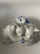Royal Copenhagen Musselmalet Riflet, figur af 3 katte.