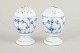 Royal CopenhagenBlue Fluted Plain salt and pepper set, ...