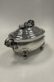 Georg Jensen Sterling Silver Tureen on feet No. 337 B
