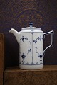 Antique Blue Fluted Plain rare coffee pot from Royal Copenhagen. 1/372.