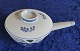 New Trankebar faience porcelain, sauce bowl with lid, handle and pouring spout No 2872