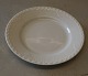 615 Bread and butter plate 15.8 cm  (575) White Fluted Danish Porcelain half lace
