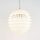 Poul Henningsen PH Louvre Pendant in Metal for Louis Poulsen, Danish Design 1957