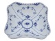 Blue Fluted Full LaceSquare bowl
