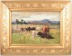 Joseph Denovan Adam, oil painting, listed Scottish artist.