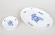 Royal Copenhagen Blue Flower Angular, tray and bowl.