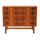 Chest of drawers made by Kjeld Jørgen Aagesen and awarded 31.10.1968. H: 74cm. W: 90cm. D: 47cm