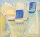 Lauri Nila, oil on board, listed Finnish visual artist.
