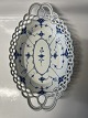 Blue Fluted GermanBread / Fruit DishLength. 30.0 cm.