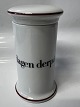 The Day After, Bing & Grondahl Pharmacy Series, Spice Jar.