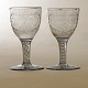 Pair of Norwegian Glasses by Hurdal circa 1780-1800. H: 12,5cm