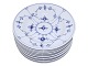 Blue Fluted Plain Hotel PorcelainSoup plate 24.0 cm. #2245