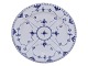 Musselmalet HelblondeLille rundt fad 28,8 cm.