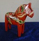 Rote Dalapferde von Schweden H 13,5cm