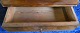 Tilting mirror with drawer in mahogany from the 1950s. Also intended for hanging. H 65cm-W 47.5cm