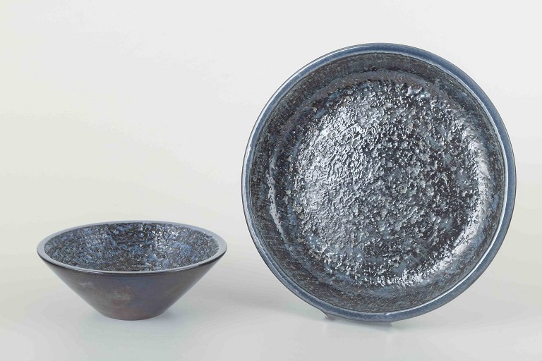 Ingrid Atterberg for Upsala-EkebyTo skåle, modeller 2450 og 2452, 1960’erne.