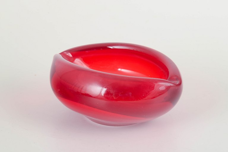 Murano kunstglas skål, 1960/70’erne.
