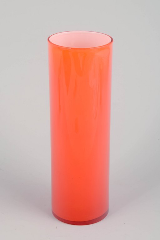 Svensk kunstglasMundblæst vase, 1970’erne.