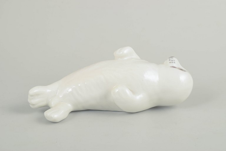 Royal Copenhagen, baby seal figurine.