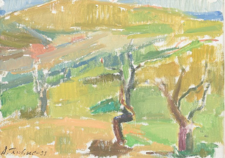 Dorothy Ruhne-Sempinski, oliemaleri på lærred,  svensk billedkunstner.