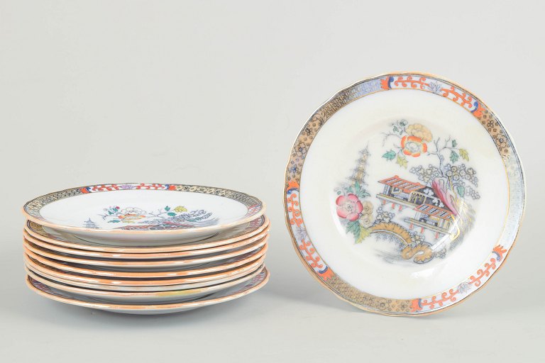 Rörstrand Japan series, set of ten flat plates.