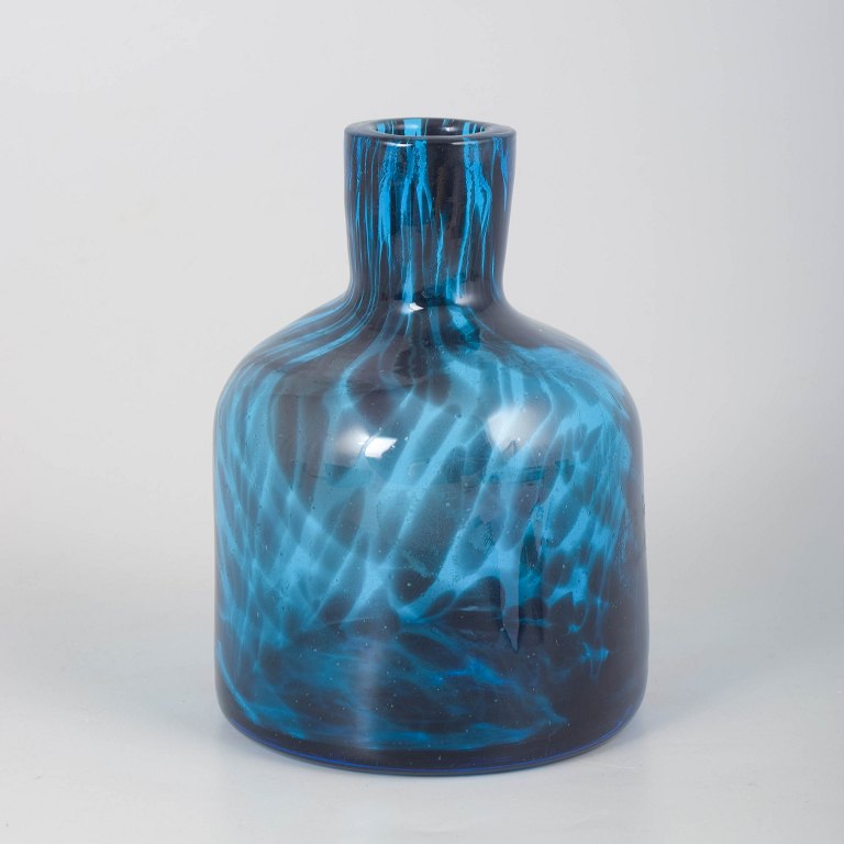 Scandinavian art glass vase.