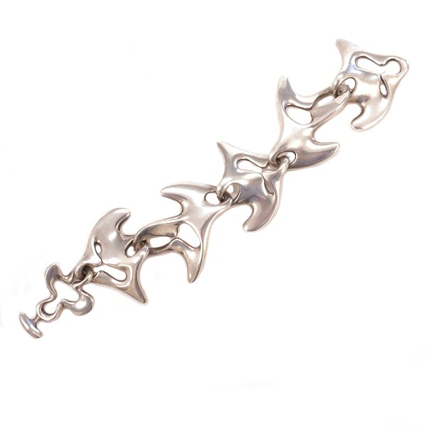 Henning Koppel für Georg Jensen Armband aus Sterlingsilber #89. L: 21,5cm. G: 137gr