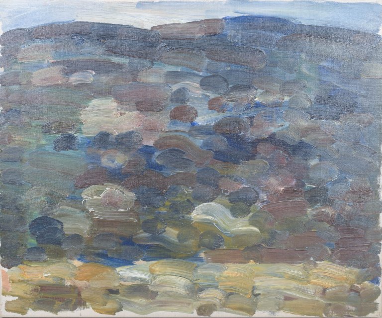 Sven Erik Markhed, oil on canvas, listed Swedish artist.