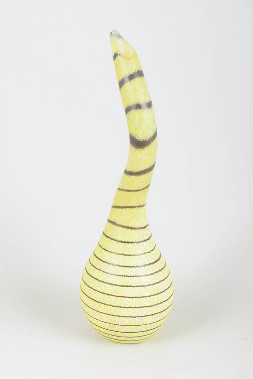 Ulrica Hydman-Vallien for Kosta Boda, håndmalet glasskulptur.