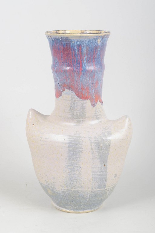 Mario Rojas, unique sculptural ceramic vase, 2003.