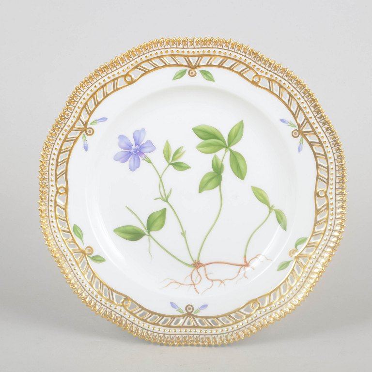 Royal Copenhagen, Flora Danica tallerken.
