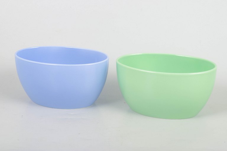 Ursula Munch-Petersen for Royal Copenhagen, pair of Ursula bowls.